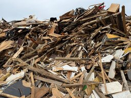 Waste Wood 처리 전